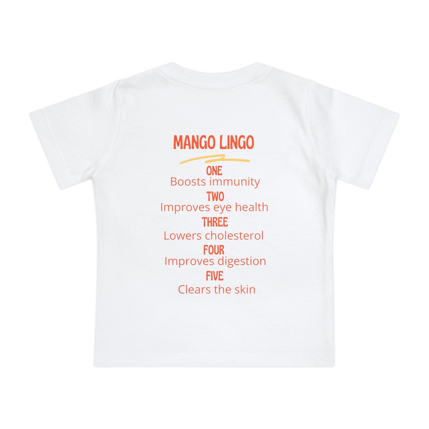 Mango No. 5 Lingo Baby Short Sleeve T-Shirt