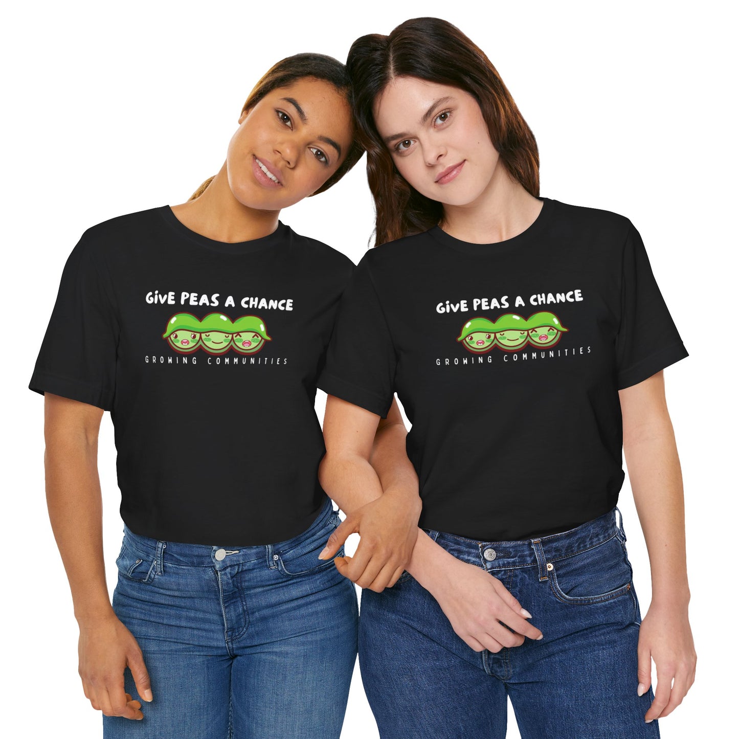 Give Peas a Chance – Unisex Tee