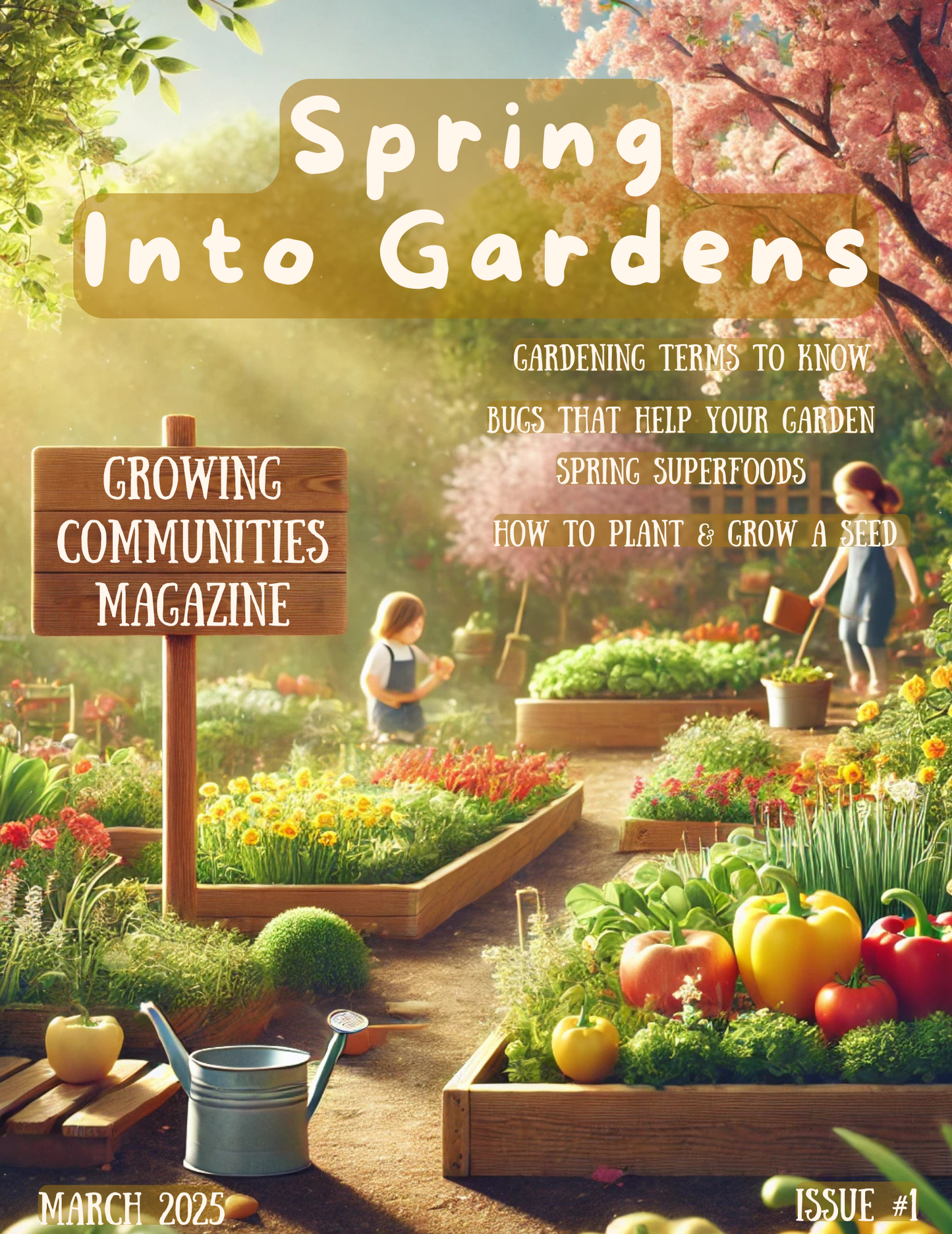 Vol. 1, Issue 1 – Spring Into Gardens