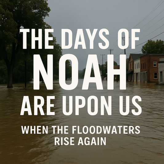 The Days of Noah Are Upon Us: When the Floodwaters Rise Again
