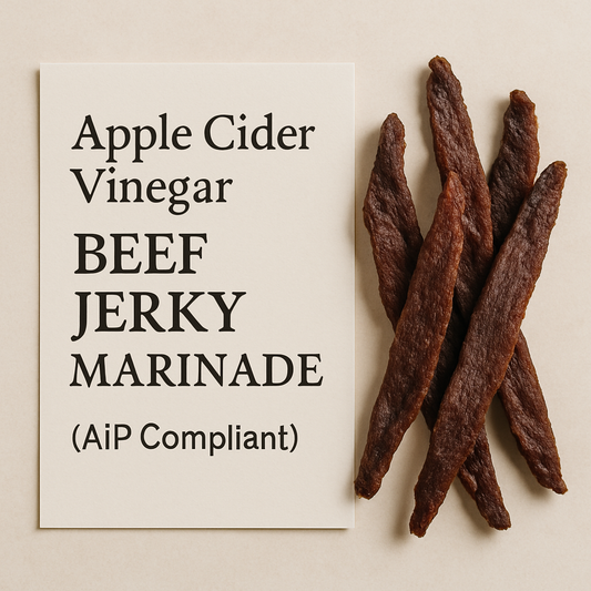 Apple Cider Vinegar Beef Jerky Marinade (Clean + Flavorful)