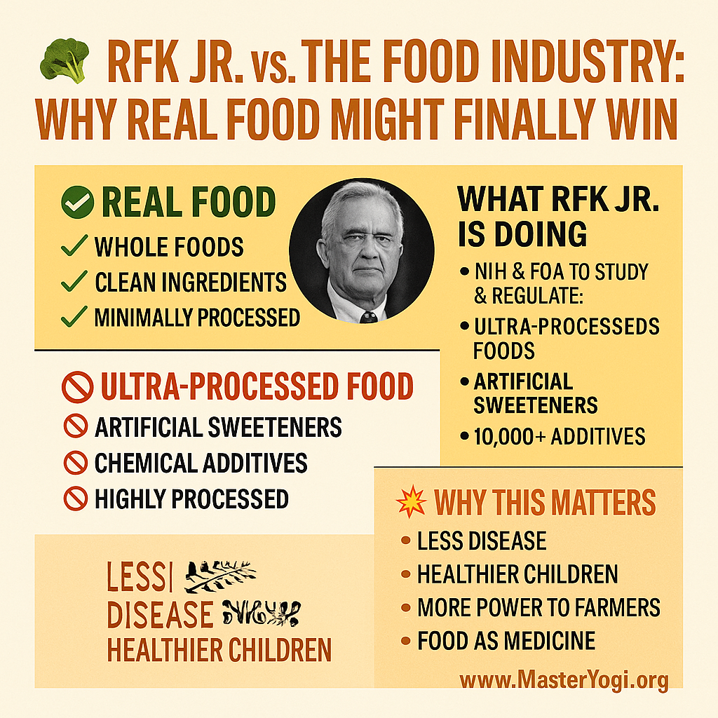 RFK Jr. vs. the Food Industry: Why Real Food Might Finally Win