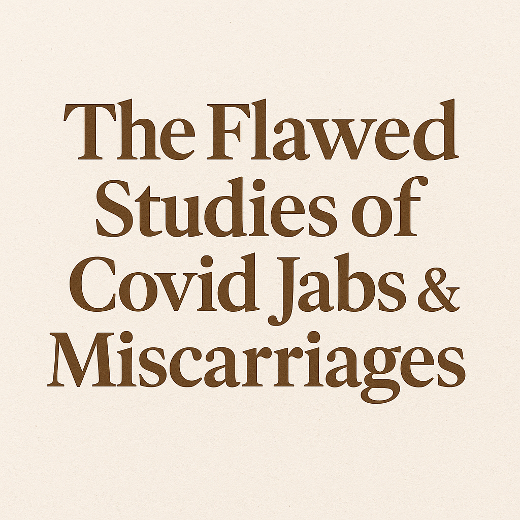 The Flawed Studies of Covid Jabs & Miscarriages