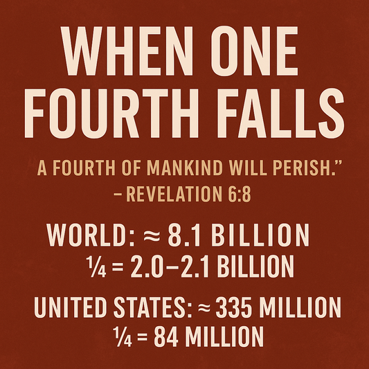 When One Fourth Falls: The Coming Shaking of Nations