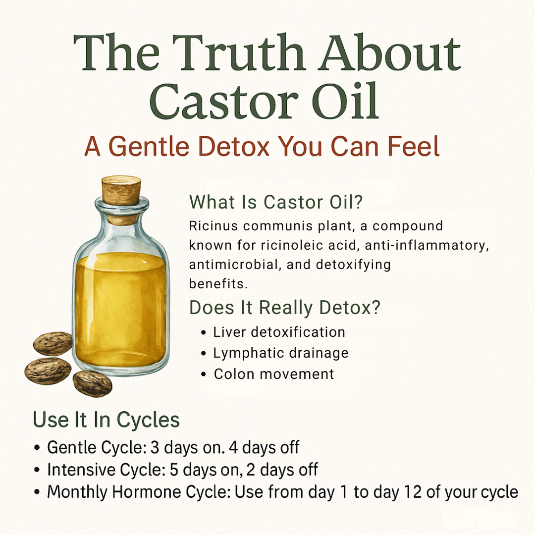 The Truth About Castor Oil: A Gentle Detox You Can Feel