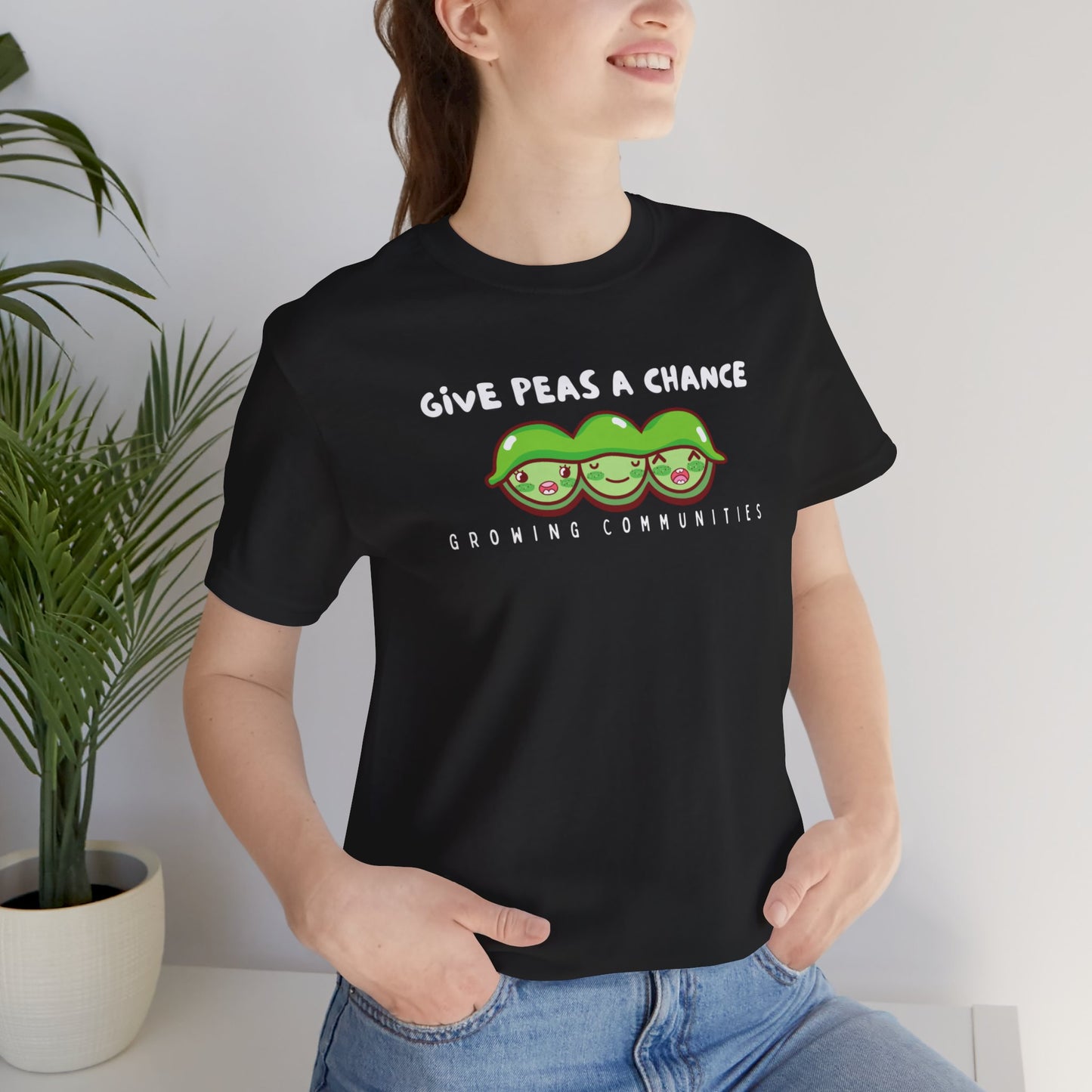 Give Peas a Chance – Unisex Tee