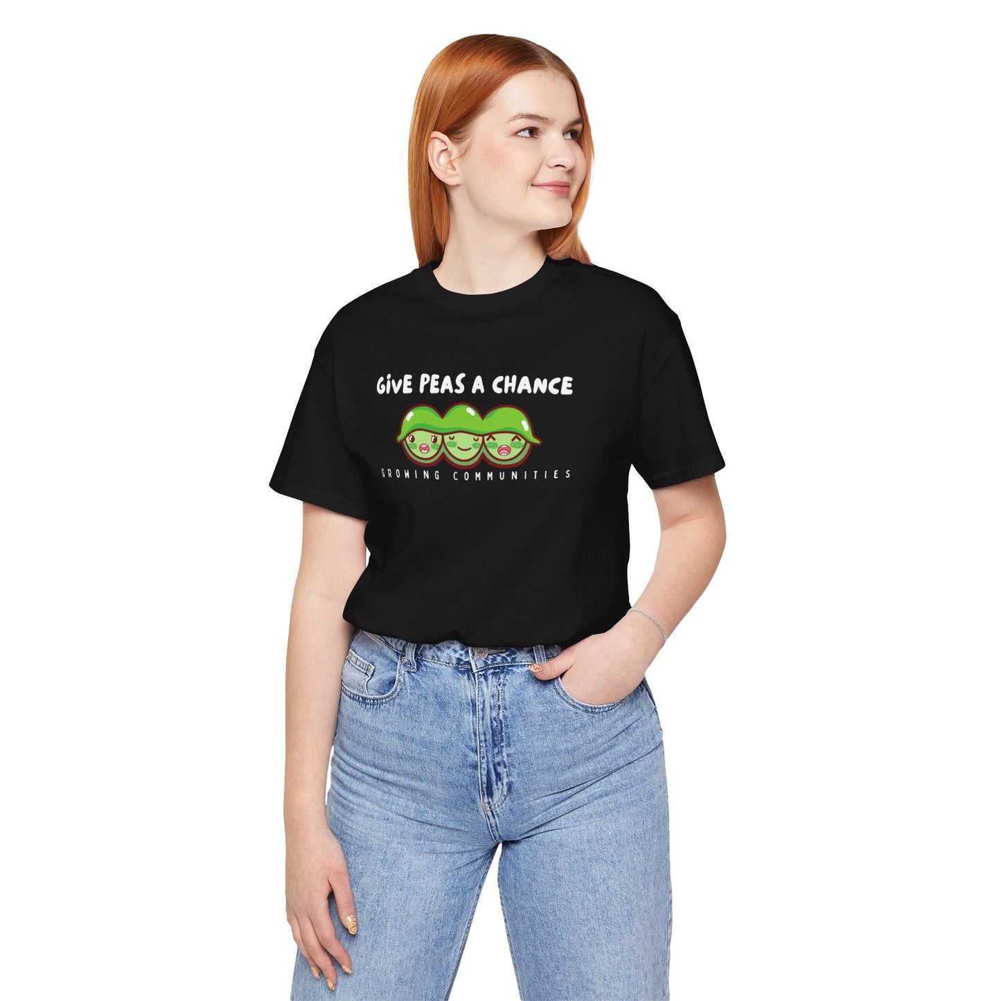 Give Peas a Chance – Unisex Tee