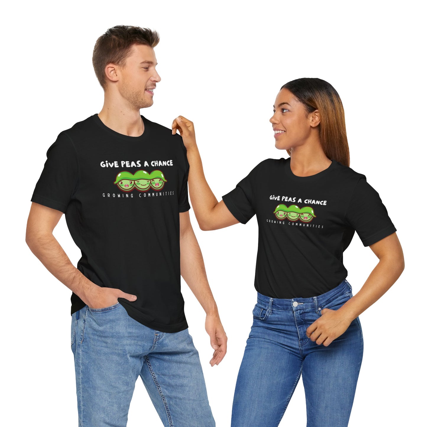 Give Peas a Chance – Unisex Tee