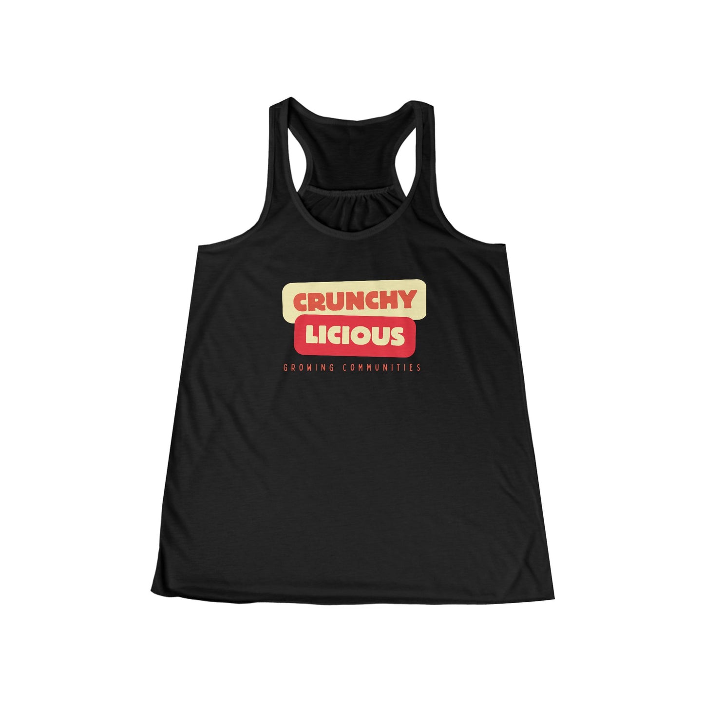 Crunchylicious – Women’s Flowy Racerback Tank