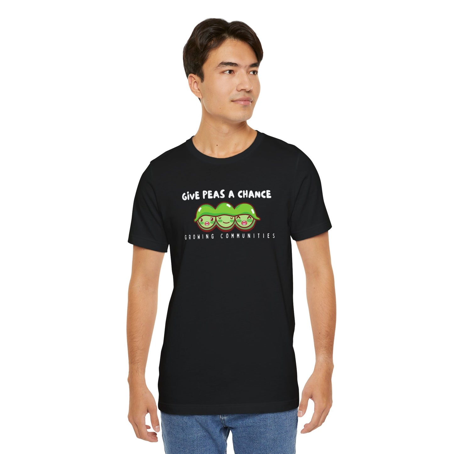 Give Peas a Chance – Unisex Tee