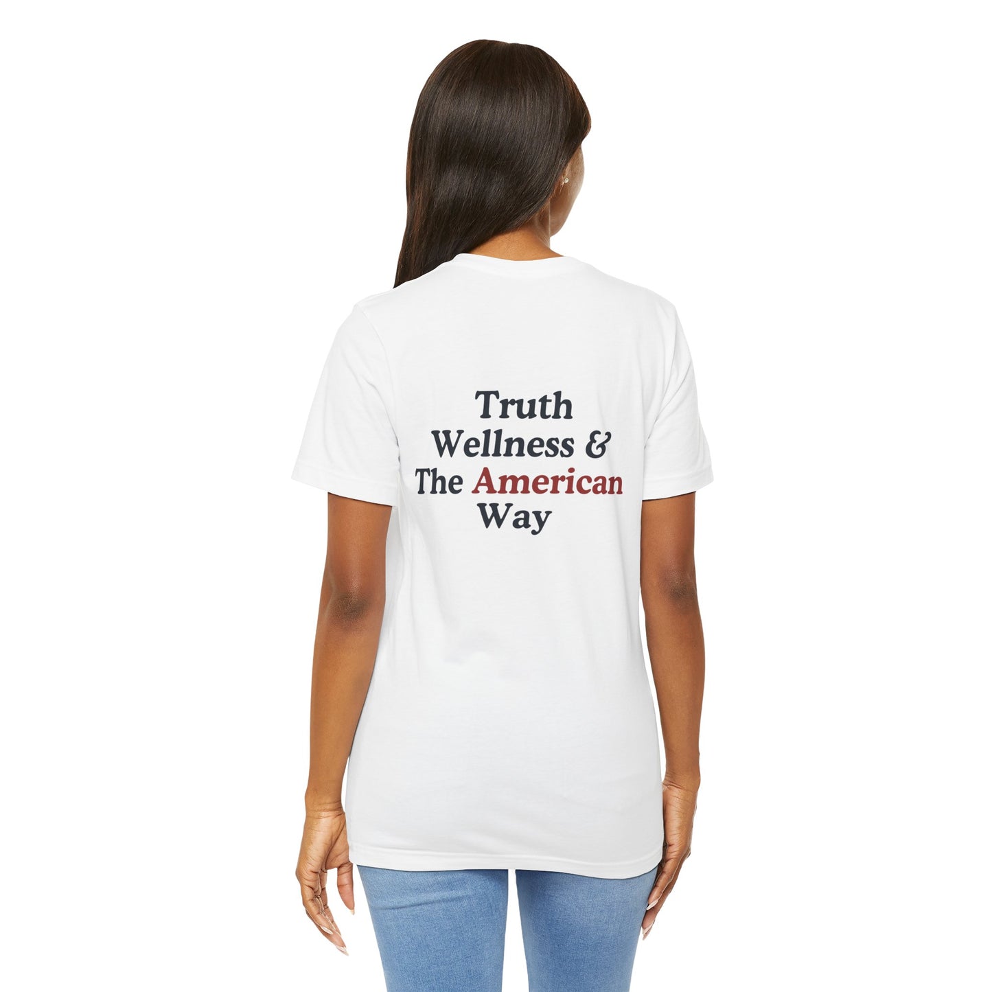 American Nana Podcast T-Shirt – Patriotic Faith & Freedom Tee