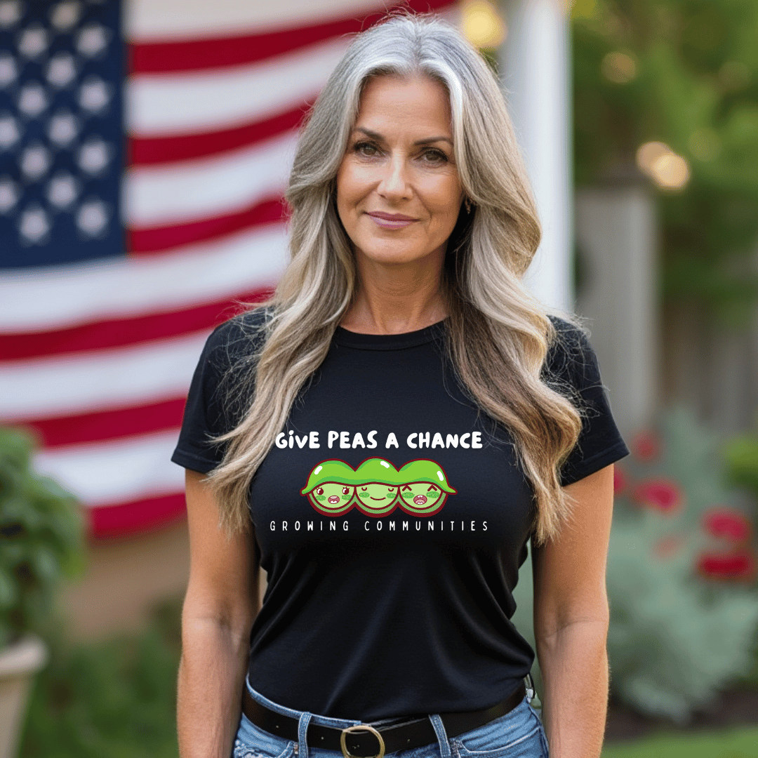 Give Peas a Chance – Unisex Tee