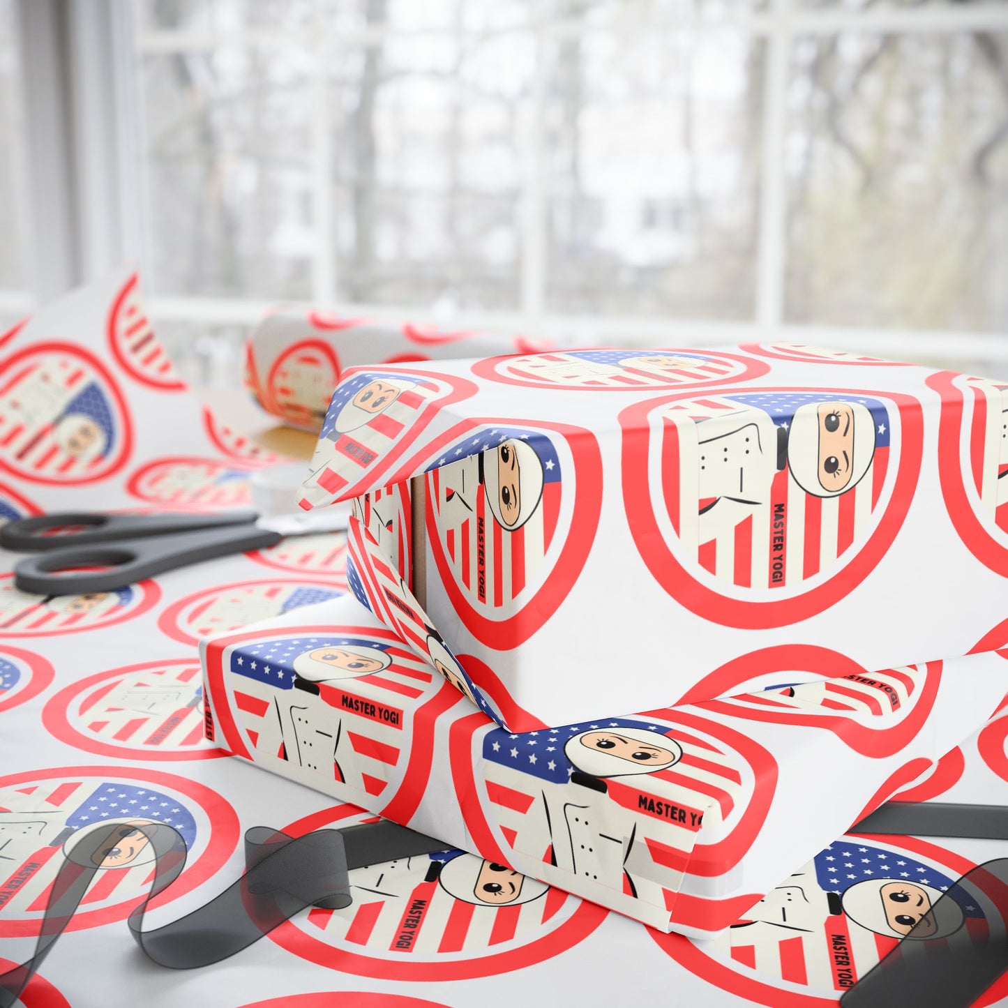 Master Yogi Wrapping Paper – 3 Size Options