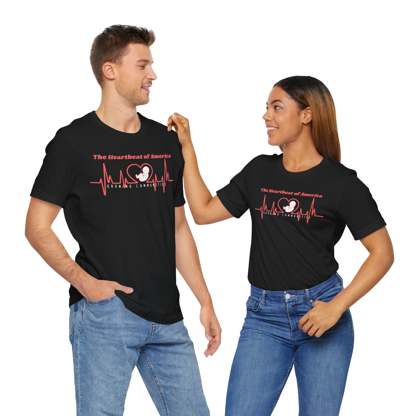 The Heartbeat of America – Unisex Tee