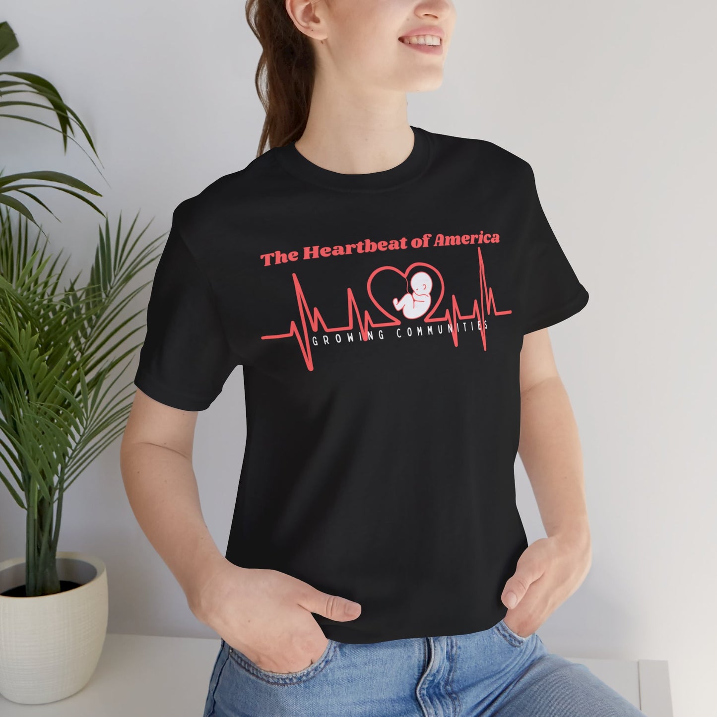The Heartbeat of America – Unisex Tee
