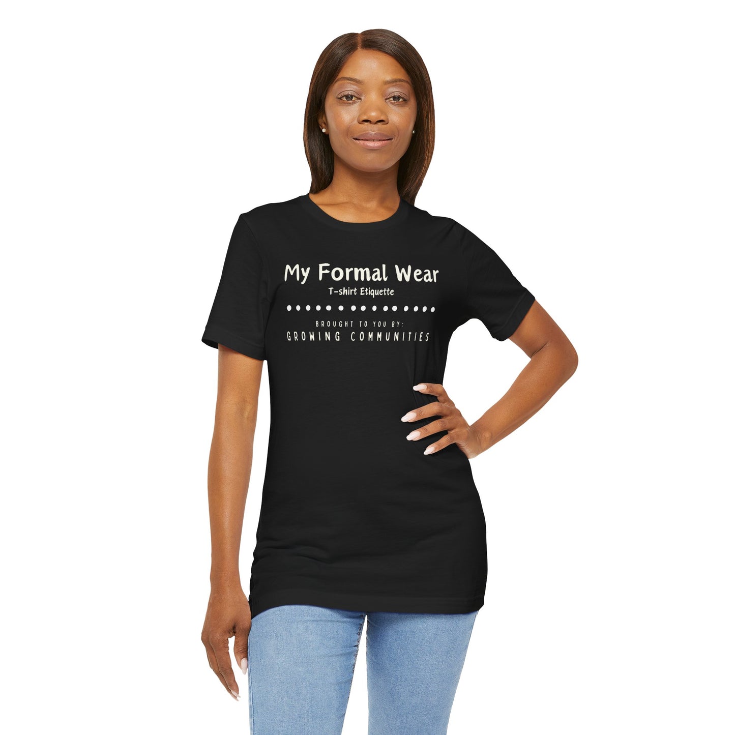 My Formal Wear - T-shirt Etiquette