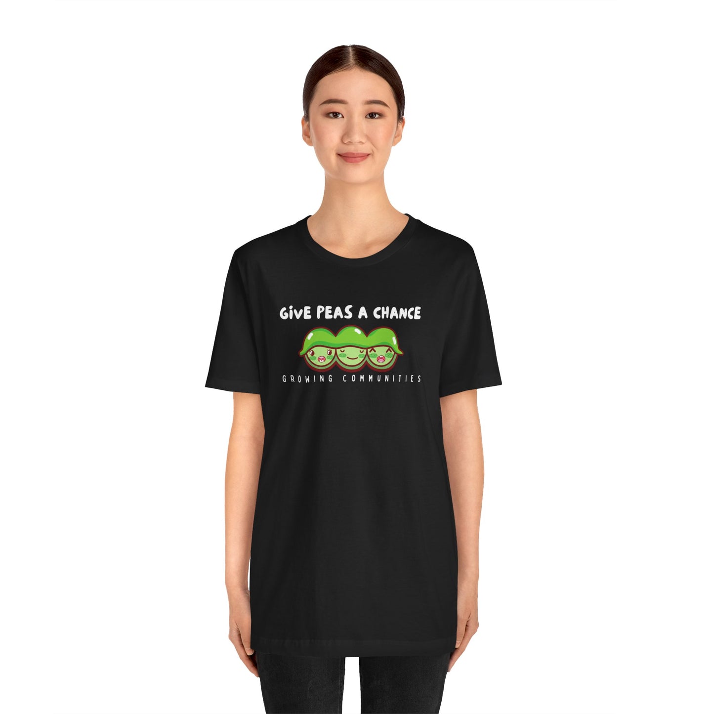 Give Peas a Chance – Unisex Tee