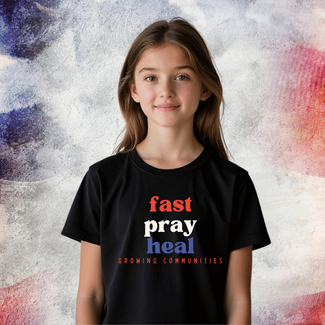 fast. pray. heal. – Youth Tee