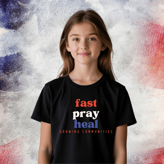fast. pray. heal. – Youth Tee