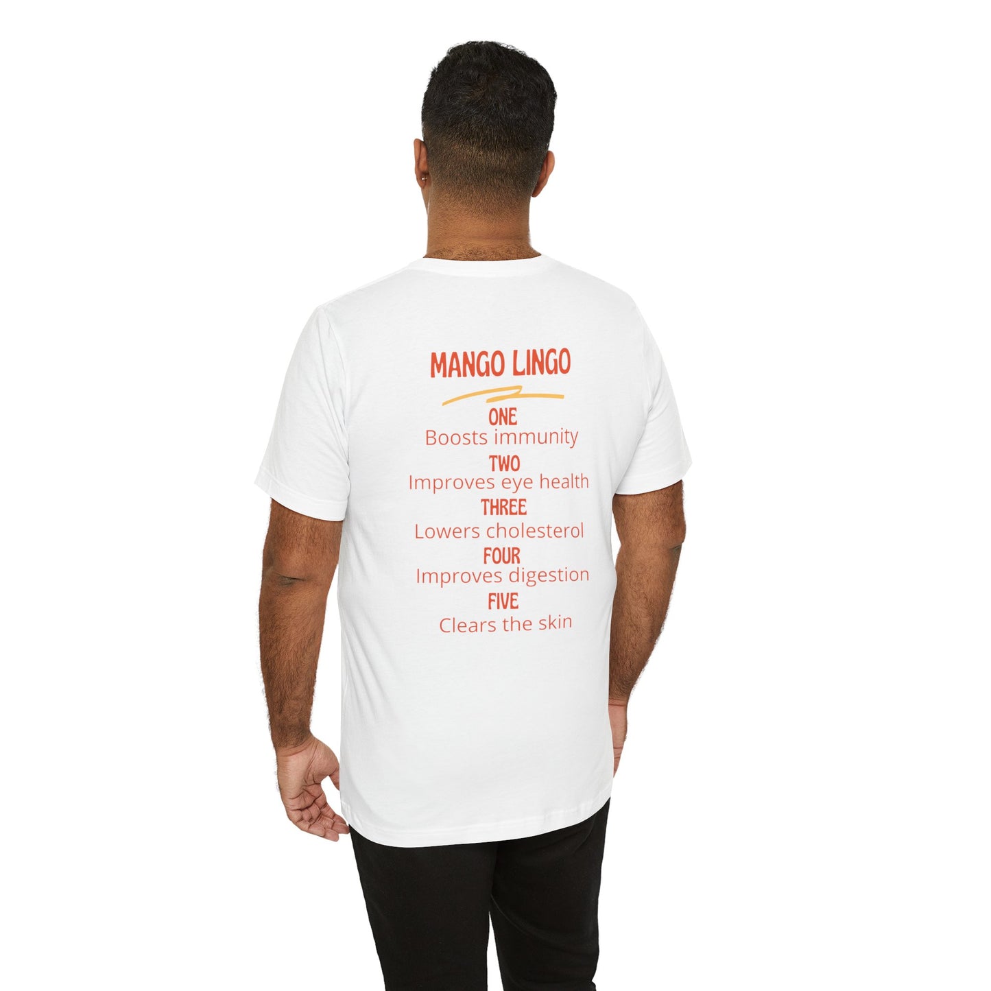 Mango Lingo Tee – Real Food Lifestyle Shirt | Master Yogi