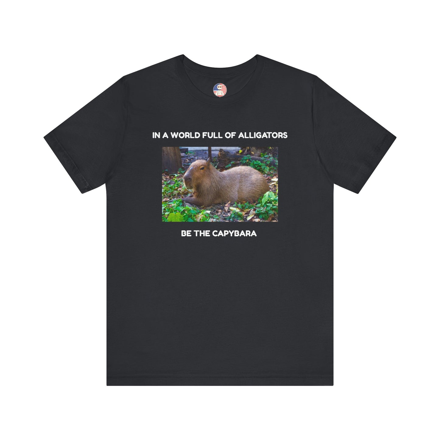 "Be the Capybara" – Chill Vibes Tee