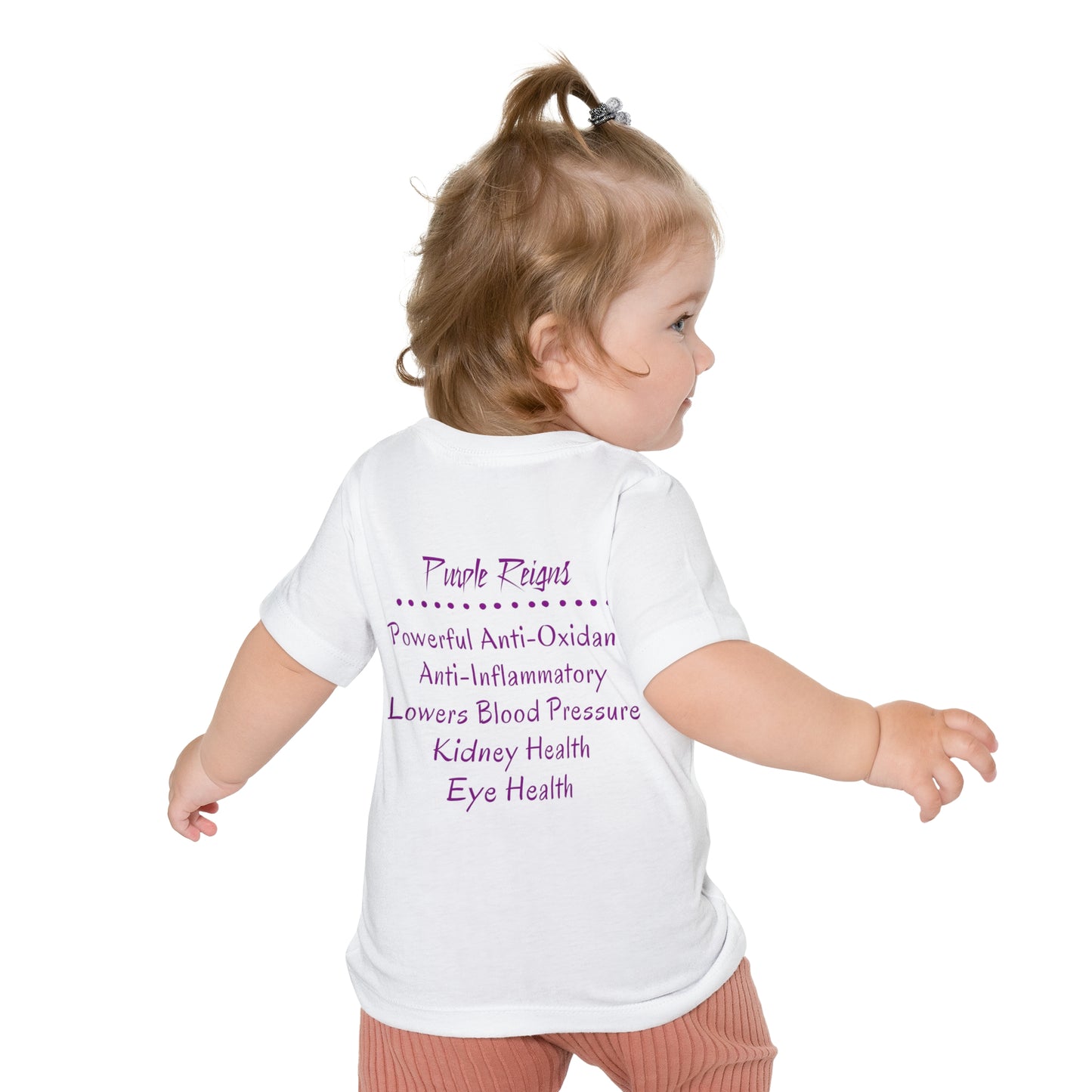 Purple Grain – Baby Tee