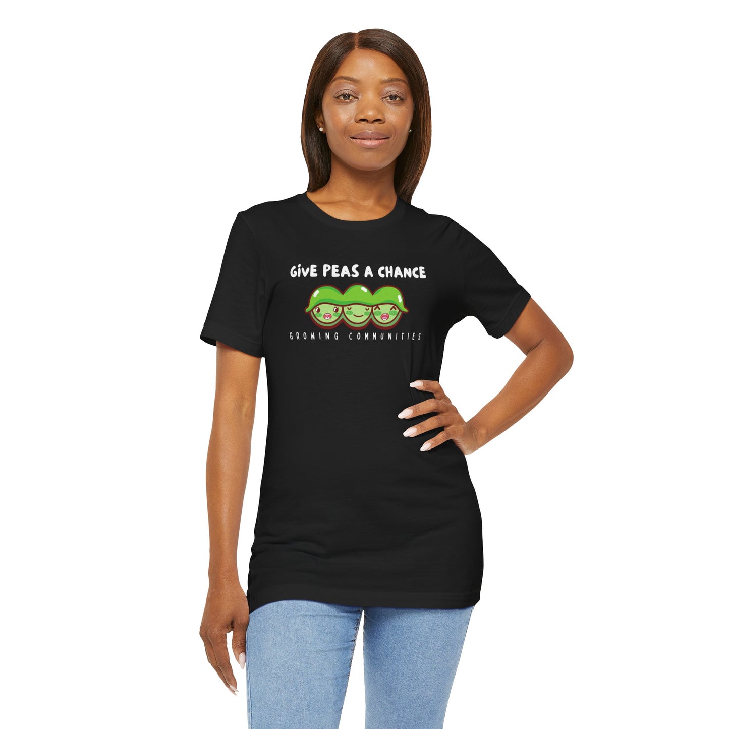 Give Peas a Chance – Unisex Tee