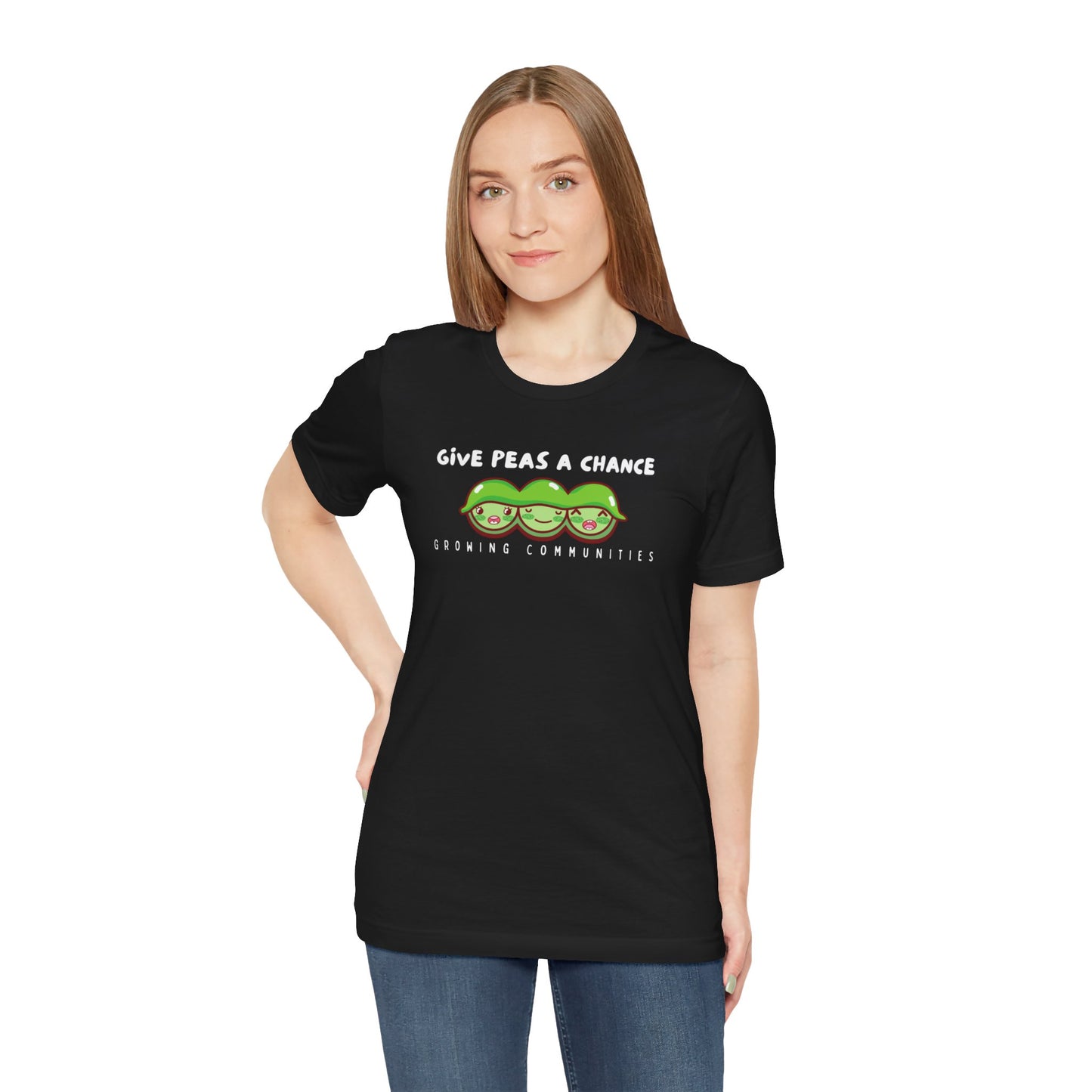 Give Peas a Chance – Unisex Tee