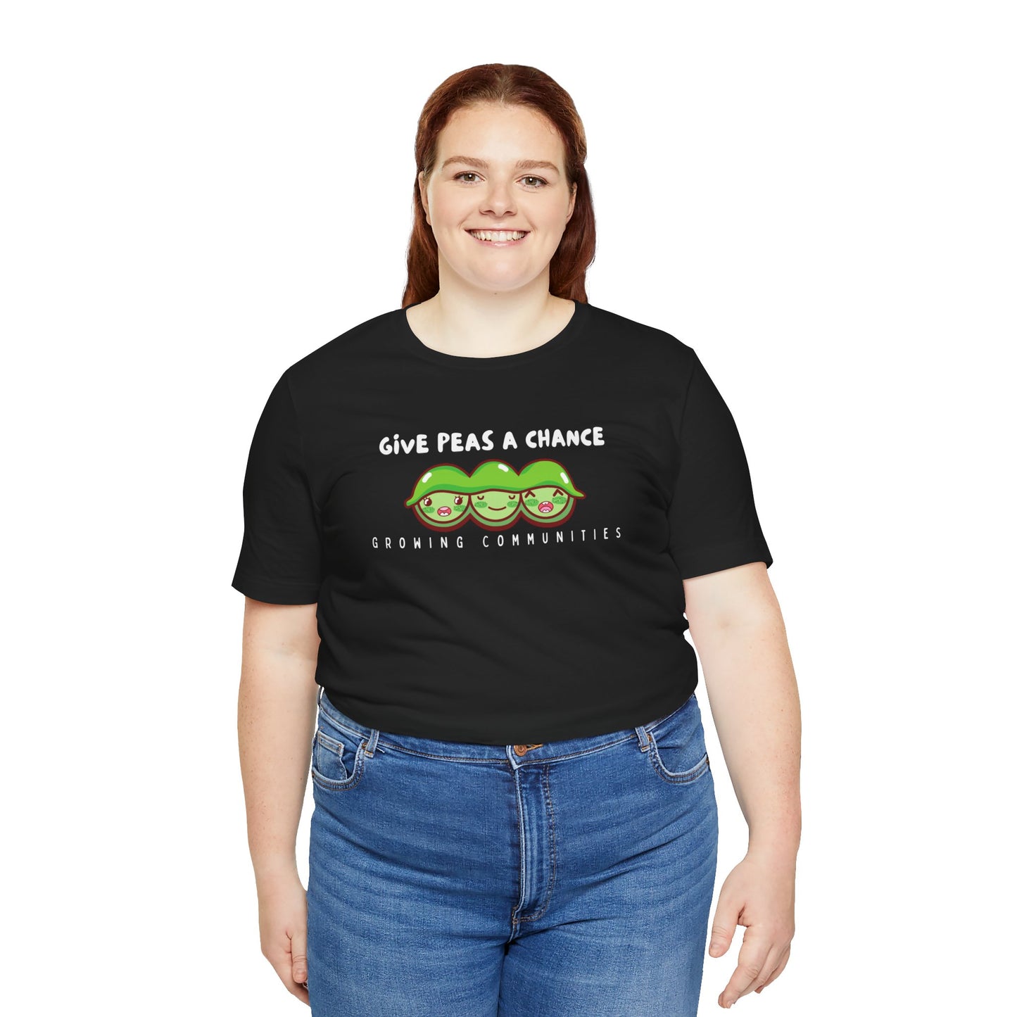Give Peas a Chance – Unisex Tee