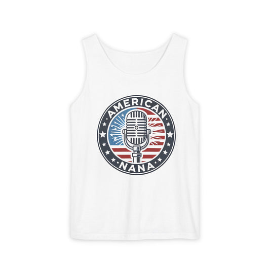 American Nana Tank Unisex Garment-Dyed Tank Top