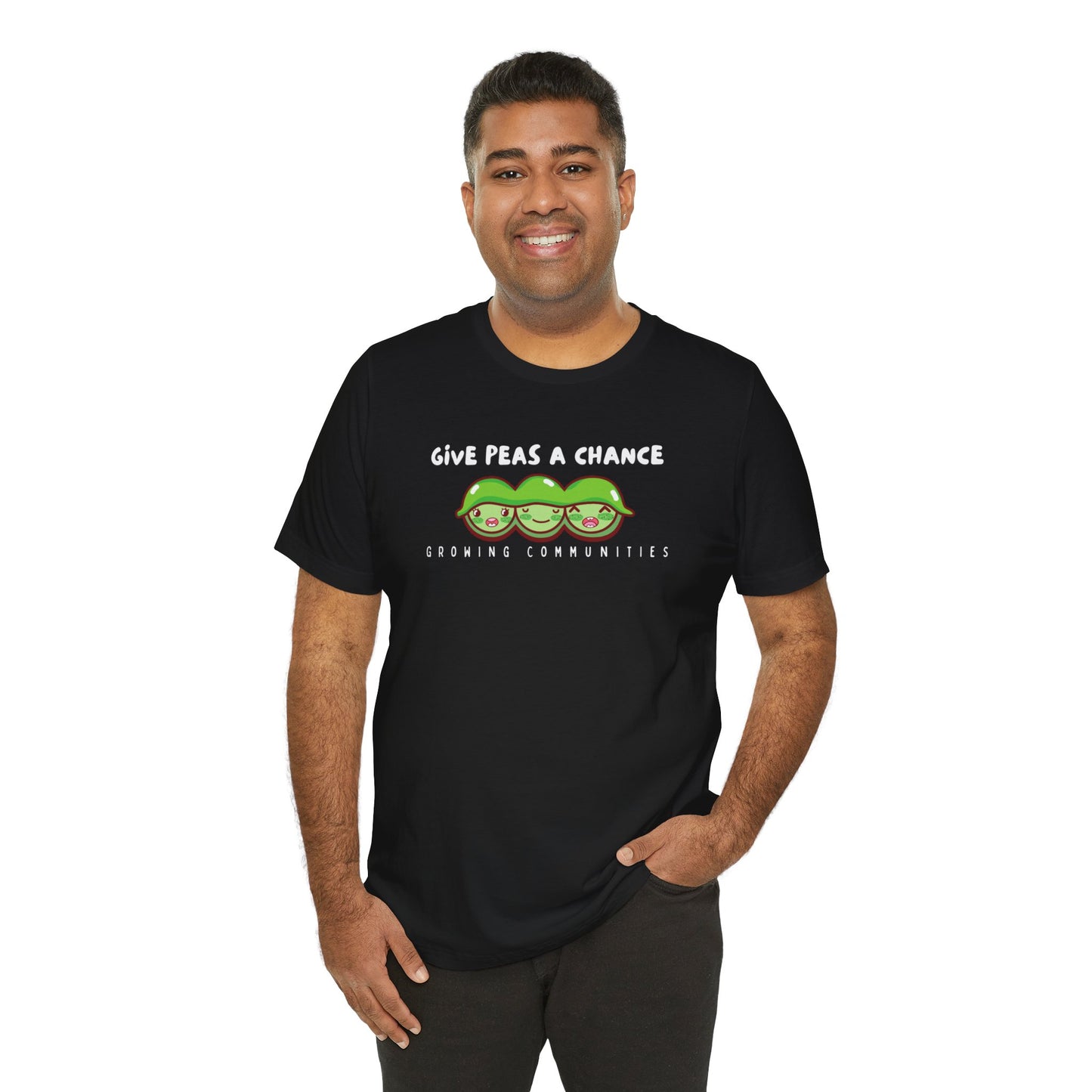Give Peas a Chance – Unisex Tee