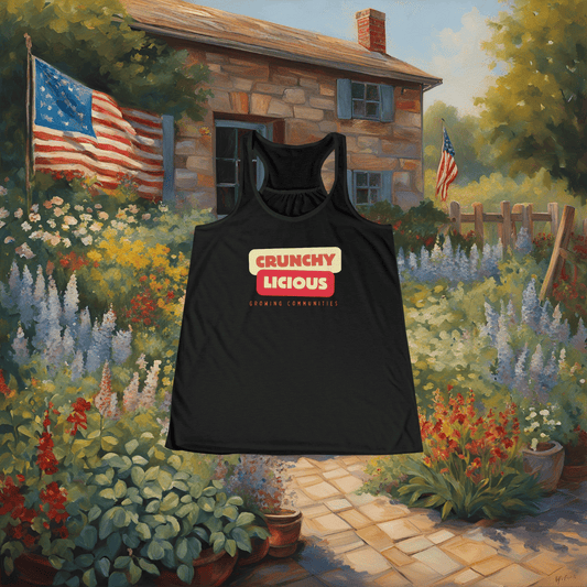 Crunchylicious – Women’s Flowy Racerback Tank