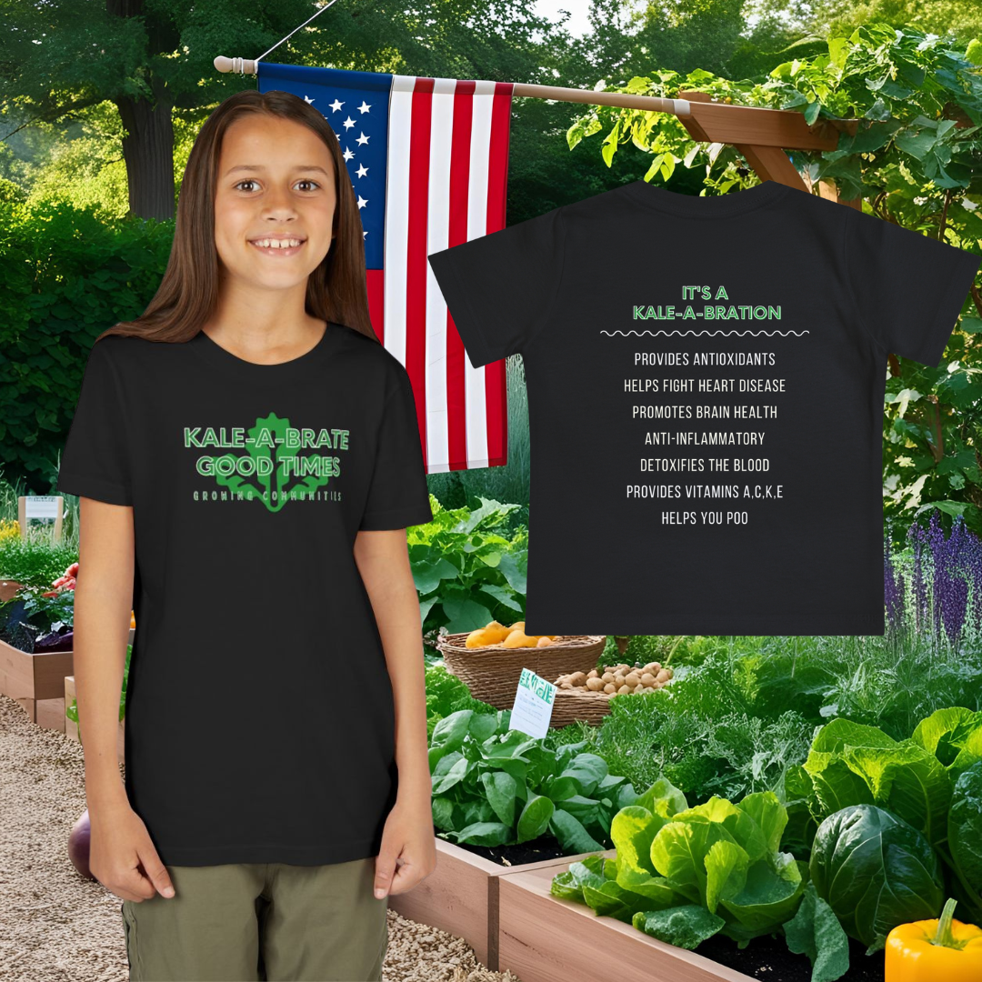 Kale-a-brate Good Times – Youth Tee
