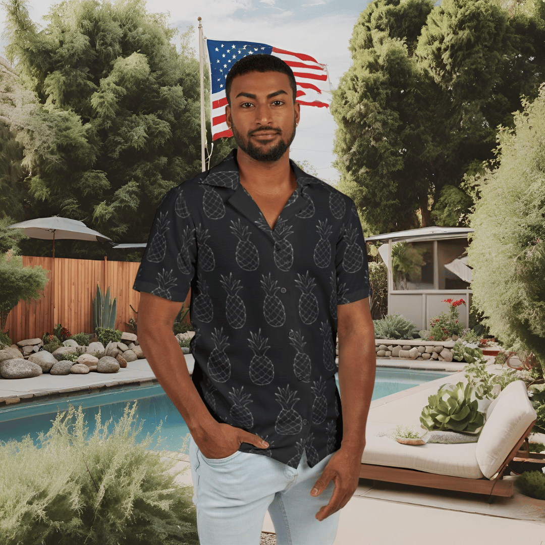 Men’s Hawaiian Pineapple Shirt – Hawaiian Inspired